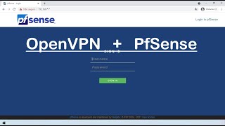 OpenVPN no PfSense [upl. by Ledba212]