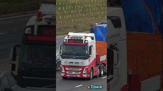 VOLVO FH4 500  MDF Transport  A14 truckspotting [upl. by Tterab]