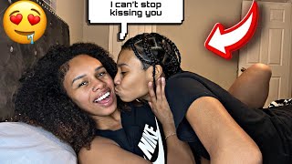 I CAN’T STOP KISSING YOU PRANK ON GIRLFRIEND [upl. by Ditmore]