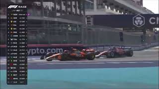 Carlos Sainz vs Oscar Piastri  Miami GP 2024 [upl. by Nathanil]