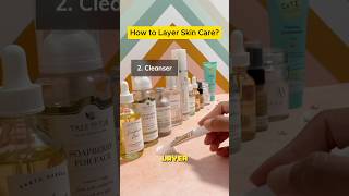 How to Layer Skincare No 🙅🏻‍♀️ Confusion Ever [upl. by Dnalor]