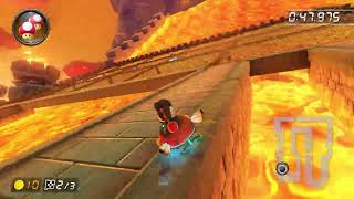 SNES Bowser Castle 3 150cc  141133  Pii Mario Kart 8 Deluxe World Record [upl. by Leanor]