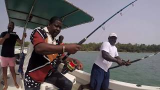 Manecas Costa pesca peixe BarracudaCompleto SEM CORTES [upl. by Lathe]