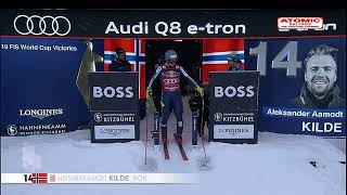 AUDI FIS Ski World Cup  Mens downhill  Kitzbühel AUT Jan 21 2023 weareskiing atomic [upl. by Caresa]