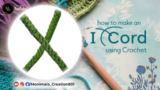 How to crochet an ICord [upl. by Amby]