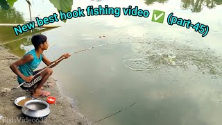 New best hook fishing video ✅ part45 [upl. by Armat]