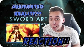 SAO IN AUGMENTED REALITY SAO The Movie Ordinal Scale trailer 2 REACTION [upl. by Bird678]