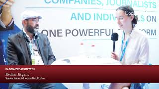 ICCO Global Summit  interview with Erdinc Ergenc Forbes [upl. by Earle]