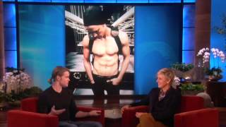 Chord Overstreet on Cory Monteith on Ellen Show [upl. by Augusta]