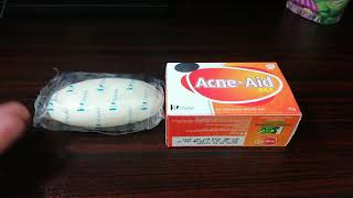 Which is the best soap for acne Acne Aid Soap review in Urdu  Asma Health and beauty Secrets [upl. by Adiehsar]