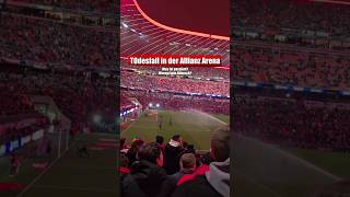 Das ist gestern beim Todesfall in der Allianz Arena passiert shorts fcbayern fussball [upl. by Rock]