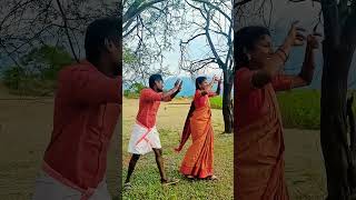 Moonu mulam maliga poo dance deva moonumulam saree traditional love acting couples [upl. by Aikemal]