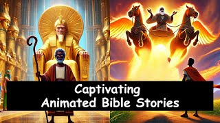 10 Inspirational Bible Stories to Boost Your Faith  Animated Bible Stories [upl. by Einiar]