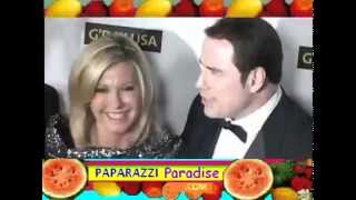 JOHN TRAVOLTA and OLIVIA NEWTONJOHN reunite at GDay USA Gala [upl. by Brand]