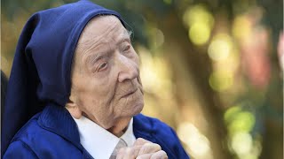 Sister Andre worlds oldest known person dies aged 118 [upl. by Monia568]