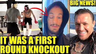 Sean OMalley got smashed by current UFC Champ in sparring Conor McGregor has big say in BKFCArman [upl. by Anikal31]