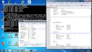 OpenFOAM  simple airFoil simulation [upl. by Anez]