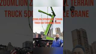 Zoomlion All TerrainMobile Crane mobilecrane heavycrane shortvideo viralyoutubeshorts [upl. by Waldos]