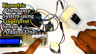 How to Make Biometric Attendance System using Arduino and Fingerprint Sensor [upl. by Ttehr]