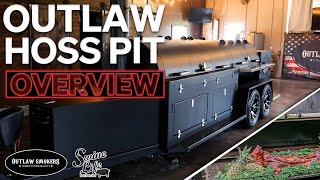 OUTLAW HOSS PIT InDepth Overview  Cook a WHOLE HOG in UNDER 7 Hours [upl. by Ekusuy]