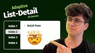 Adaptive ListDetail Layout using Jetpack Compose [upl. by Resee583]