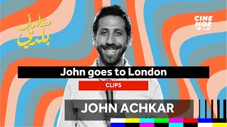 John Achkar جون أشقر  John goes to London  Standup Baladi  ستاند أب كوميدي [upl. by Dorice157]