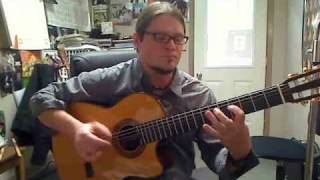 Day Tripper  Kelly Valleau fingerstyle guitar [upl. by Yrak]