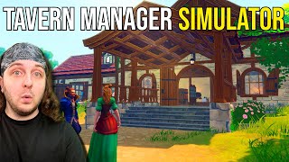 I RUN MY OWN TAVERN in Tavern Manager Simulator [upl. by Nauh551]