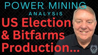 Bitfarms Production  Dennis Porter US Election amp Bitcoin Price  Top Bitcoin Mining Stock News [upl. by Aikan25]