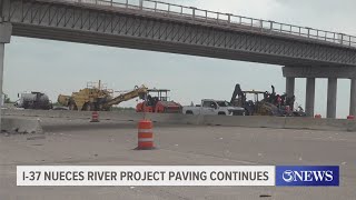 I37 Nueces River Project paving continues [upl. by Claudy70]