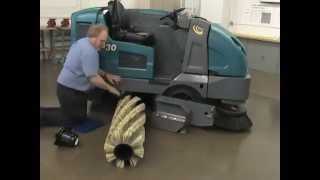 Tennant S30 Floor Sweeper Operator Training [upl. by Attolrahc]