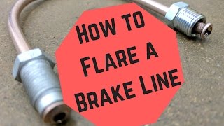 How to Flare a Brake Line [upl. by Lenej]