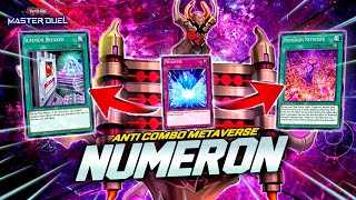 ANTI COMBO NUMERON WITH METAVERSE HIT DIAMOND  DECK UPDATE Master Duel [upl. by Towrey]