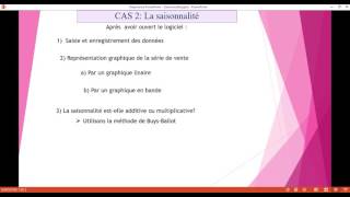 Eviews cas2 saisonnalité [upl. by Nna861]