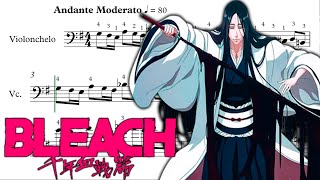 Bleach TYBW  Unohana Bankai Song quotThe Battlequot Cello Sheet Music [upl. by Notgnihsaw157]