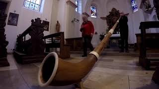 Alphorn aus Eiche [upl. by Adelheid]