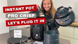 Instant Pot Pro Crisp  Lets plug it in and check out the Control Panel [upl. by Eraste]