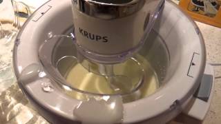 Krups GVS1 Ice Cream Maker [upl. by Terrijo]