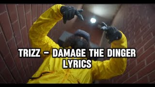 Trizz  Damage The Dinger Lyrical Video [upl. by Oirogerg]