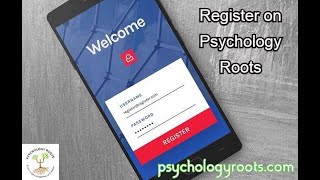 Register on Psychology Roots [upl. by Cha]