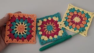 FREE Crochet Granny Square Pattern How to Crochet a Stylish and BeginnerFriendly Granny Square [upl. by Ullman781]