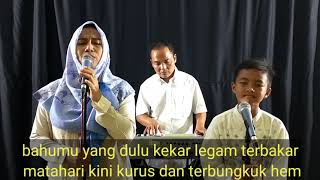 TITIP RINDU BUAT AYAH  EBIET G ADE  BAGOES FAMILY COVER [upl. by Htrag]