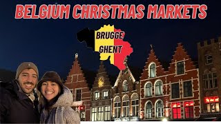 Bruges  Gent Tarihi Sokakları  Belçika Vlog 🇧🇪 [upl. by Fatimah]