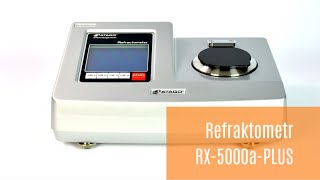 Refraktometr laboratoryjny RX5000aPLUS ATAGO [upl. by Lledyr966]