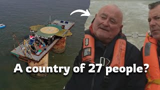 The historical mystery of sealand country  A country of 27 people [upl. by Schulman]