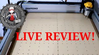 SHAPEOKO XXL CNC REVIEW with dewalt router toolreviews shapeoko carbidecreate [upl. by Belter]