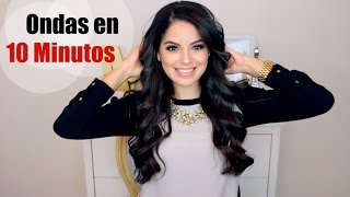 ¿Cómo Ondular el Cabello en 10 Minutos [upl. by Ettenay]