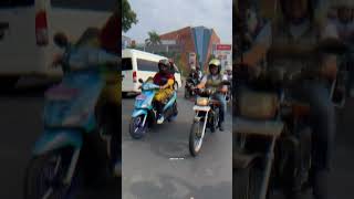 EMAK GILA ‼️ RIDING KARAWANG 🔥 emak barudakemak [upl. by Gapin]