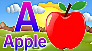 A for apple b for ball song abcd song abcd rhymes video abcd learning abcd song Cartoon [upl. by Mihalco245]