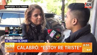 💔 Marina Calabró  Rolando Barbano se terminó el amor [upl. by Calondra]